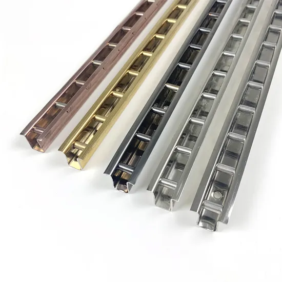 Metal AA Column with Holes Direct Sales Slotted Wall Upright Channel