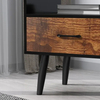 Nordic Design Modern Solid Wood Luxury Bedside Table Nightstand Side Table