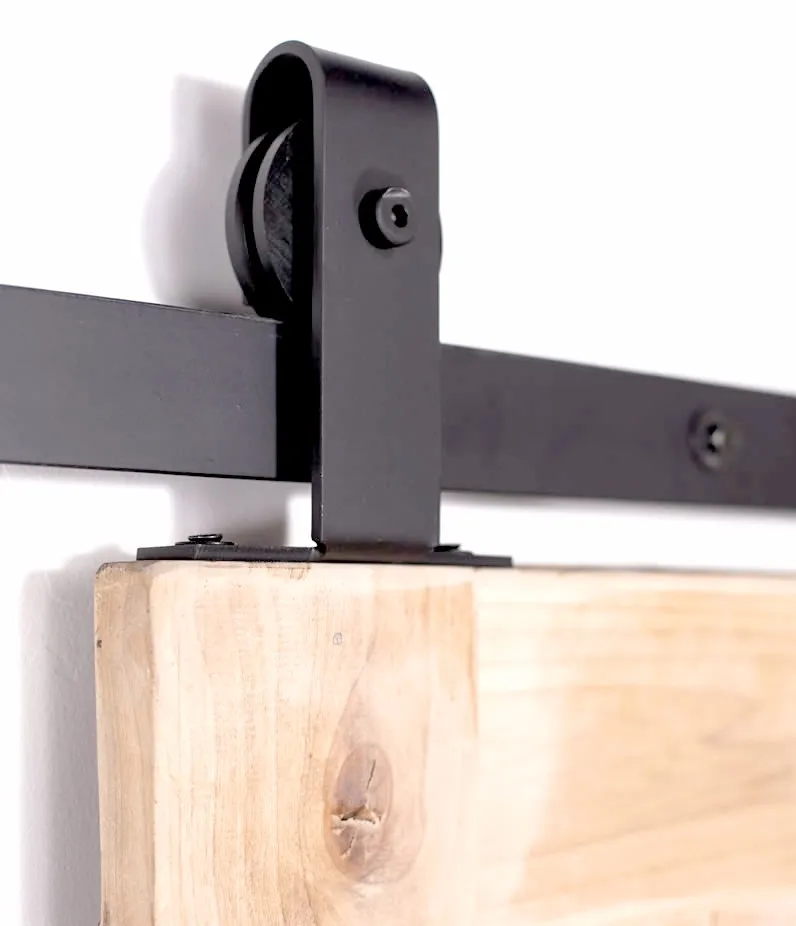 Strap Big Industrial Wheel Interior Sliding Doors Sliding Barn Door Track Hardware