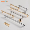 Zinc Alloy Kitchen Cabinet Handles Drawer Knobs Bright Chrome Furniture Handle