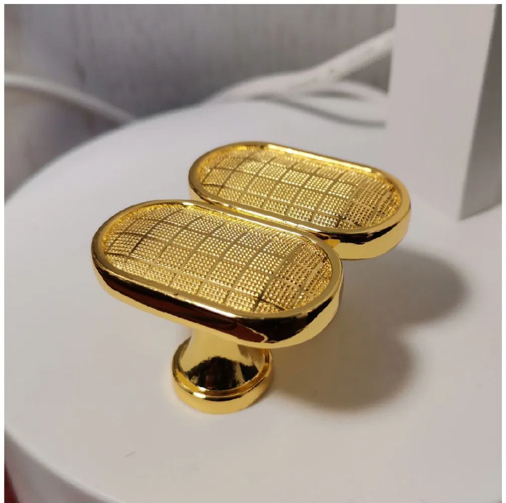 Single-Hole Zinc Alloy Handle Cabinet Door Drawer Handle