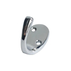 Household Chrome Display Metal Wall Hook Wall Mounted Clothes Door Hooks