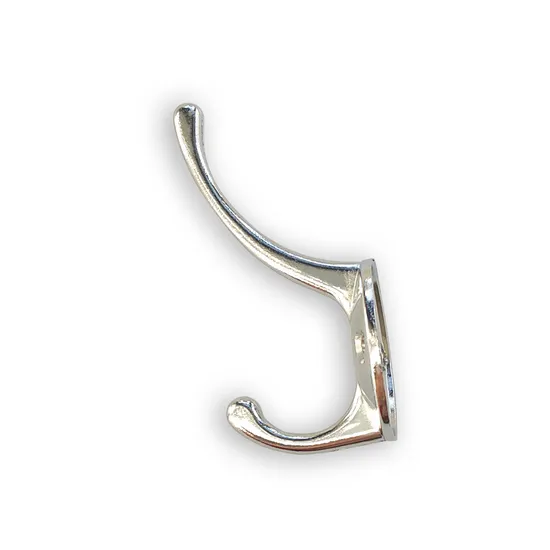 Iron Chrome Display for Clothes Hanging Metal Wall Hook