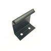 Matt Black Brushed Color Finishing Kitchen Aluminium Door Edge Profile Cabinet Handle
