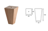 Restaurant Sofa Chair Coffee Table Wooden Legs