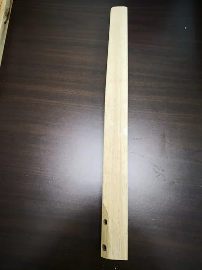 Rubber Wood Unfinished Chair Leg Solid Wood Furniture Leg
