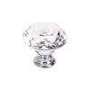 Crystal Drawer Knobs Furniture Kitchen Diamond Glass Cabinet Dresser Door Knob