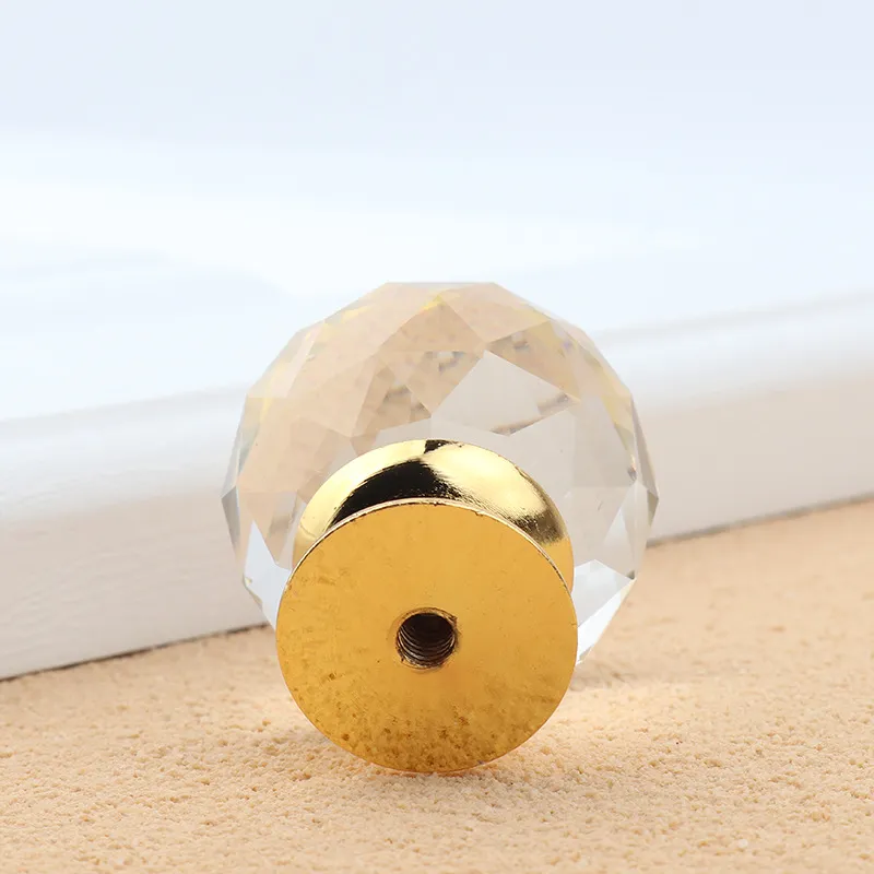 Furniture Handle Crystal Cupboard Pull Handles Cabinet Hardware Handles and Knobs