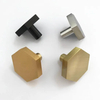 Solid Brass Hexagon Cabinet Knob Drawer Handle Pulls