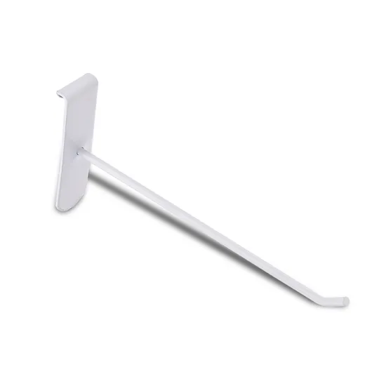 Grid Panel Metal Garment Chrome Display Hook Slatgrid Peg Hooks