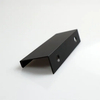 Modern Furniture Hardware Matt Black Hidden Kitchen Finger Edge Cabinet Pull Handles