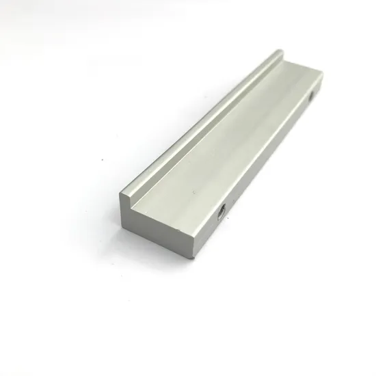 Furniture Accessories Hardware Matt Black Aluminum Cabinet Drawer Pull Handle