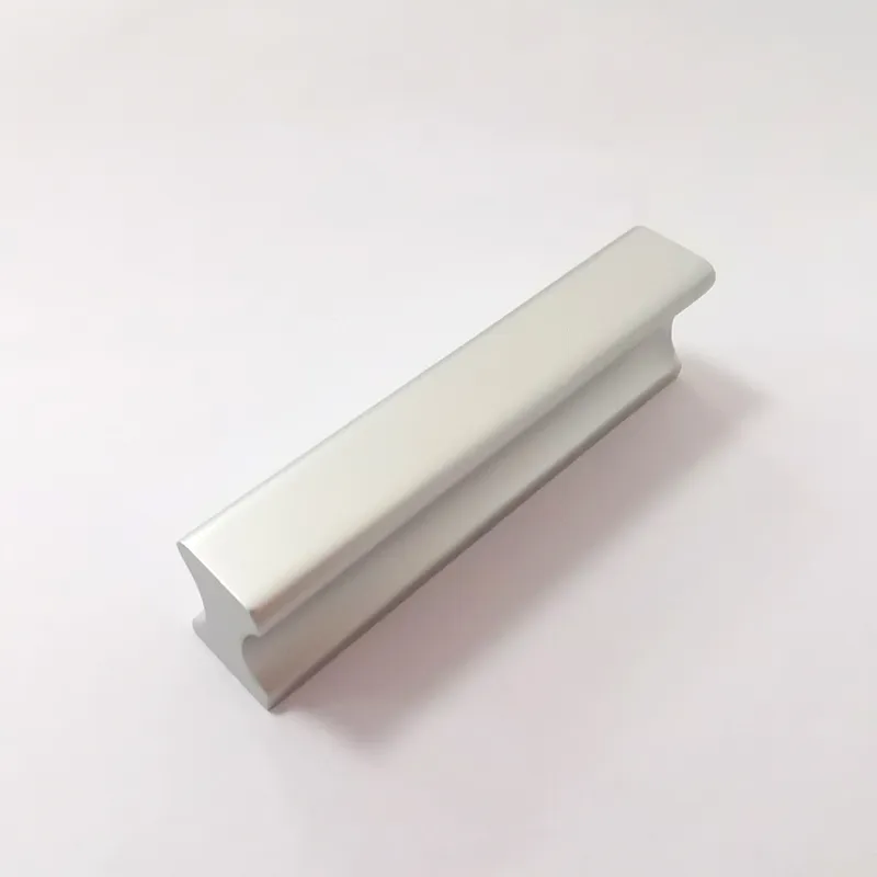 Furniture Hardware Aluminum Kitchen Cabinet Door Handle 64mm Silver Drawer Pull Handle