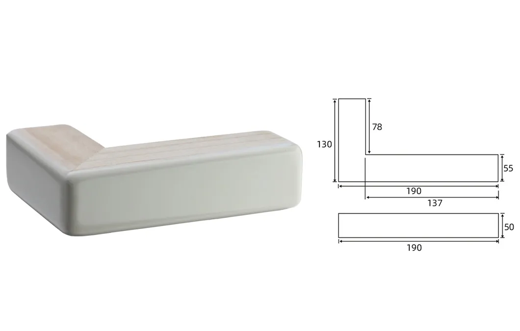 Nordic Rattan Metal Table Office Solid Wooden 4 Legs Indoor Chair Legs