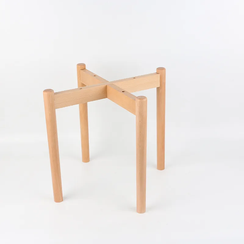 Wood Color Legs Coffee Table Chair Legs Dining Furniture Chair Frame Leg
