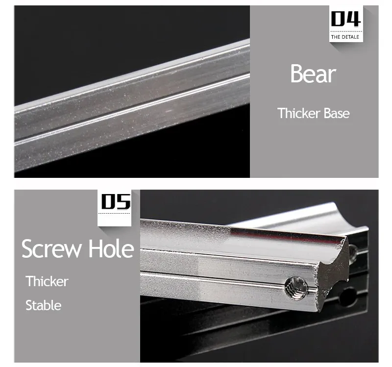 Bicolor Kitchen Cabinet Handles Drawer Pulls Aluminum Alloy Door Knobs