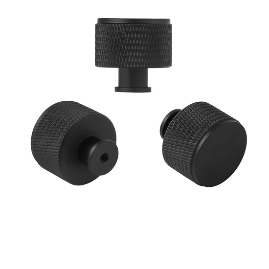 Knurled Handles Kitchen Wardrobe Dresser Cupboard Cabinet Drawer Furniture Pulls Knobs
