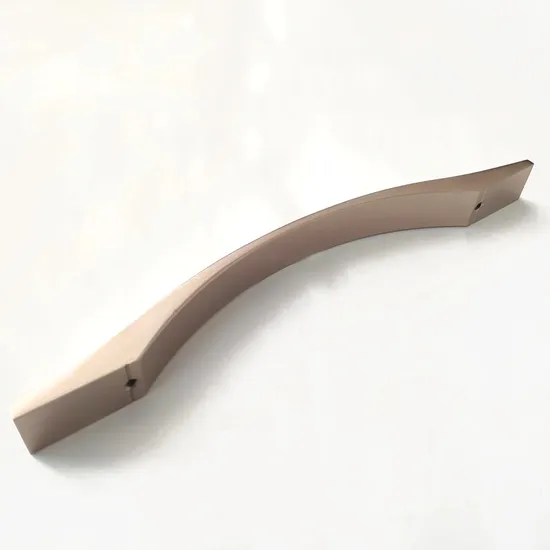 Brass Color Rose Gold Square Pull Hardware Furniture Cabinet Door Pull Handles