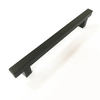 Cabinet Hardware Drawer Handles Black Matt Square T Style Solid Furniture Handle