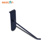 Chrome Plated Display Hooks for Supermarket Shelf Hanging Black Wire Single Hook