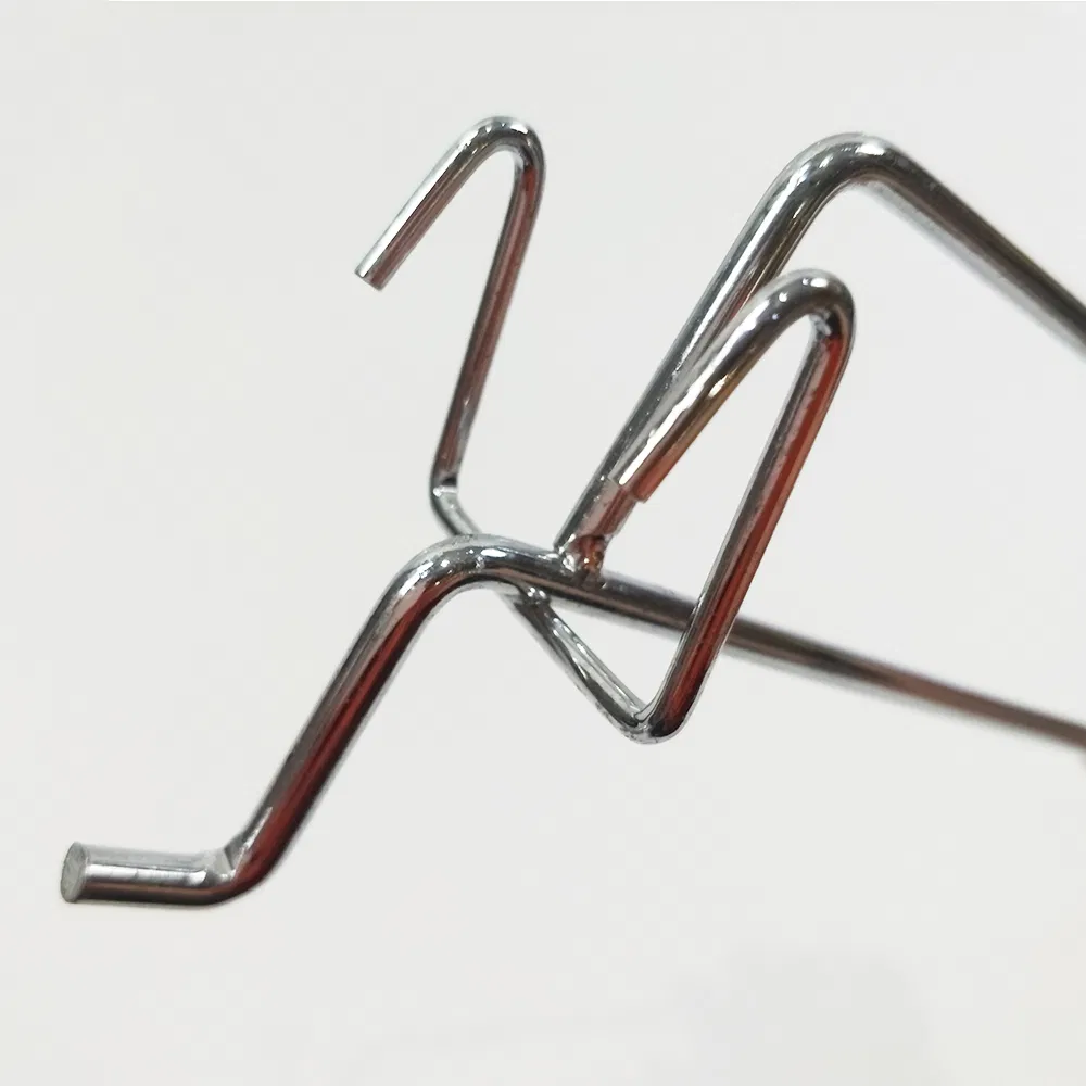 Chrome Wire Mesh Display Hooks with Wholesale Price