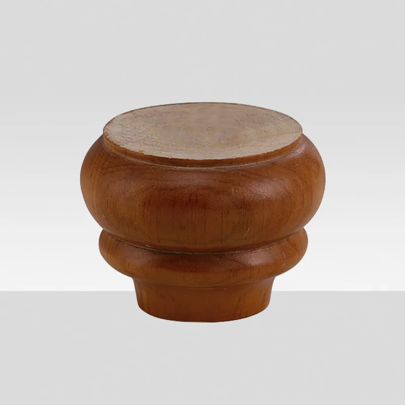 Chair and Sofa Legs Bun Feet Custom Wooden Sofa Furniture Legs