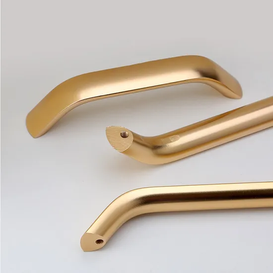 Furniture Hardware Accessories Handles Gold Aluminum U Shape Kitchen Bedroom Cabinet Handle