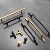 Factory Simple Style Aluminum Alloy Kitchen Furniture Cabinet Drawer Nightstand Handle