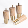 Sofa Cabinet Feet Solid Wood Bed Furniture Accessories Legs
