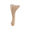 250mm Tightly Structured Clear Texture Wooden Sofa Legs