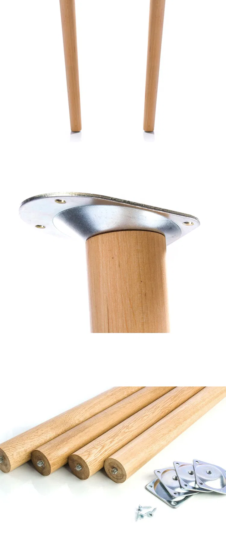 Fashion Design Furniture Accessories Wooden Legs for Sofa &amp; Bed