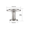 Zinc Alloy Small Pull Handle Brush Satin Nickel Drawer Cabinet Knob