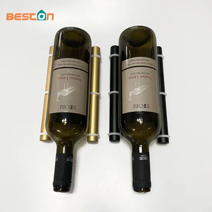 Aluminum Black Gold Wine Rack Bottle Storage Containers Wine Storage Rack