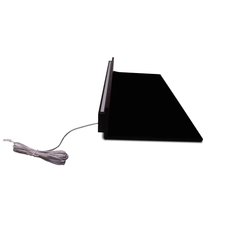 Aluminum Display Shelf Lighting LED Wall Mounting Shelves with LED Linear Light