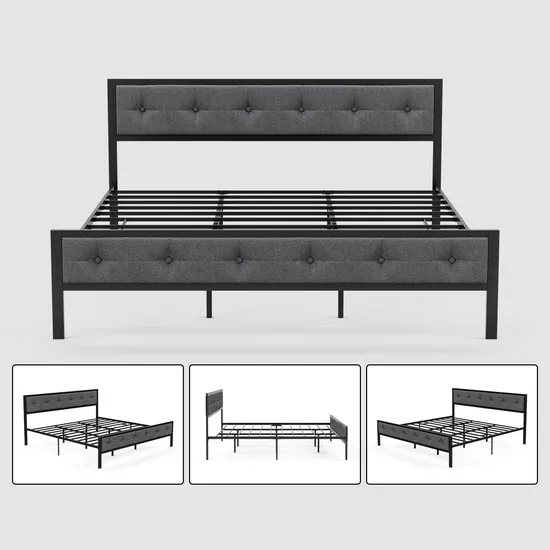 Metal California King Size Bed Frame