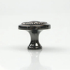 Cabinet Knob Zinc Alloy Black Nickel Dresser Drawer Knobs and Pull