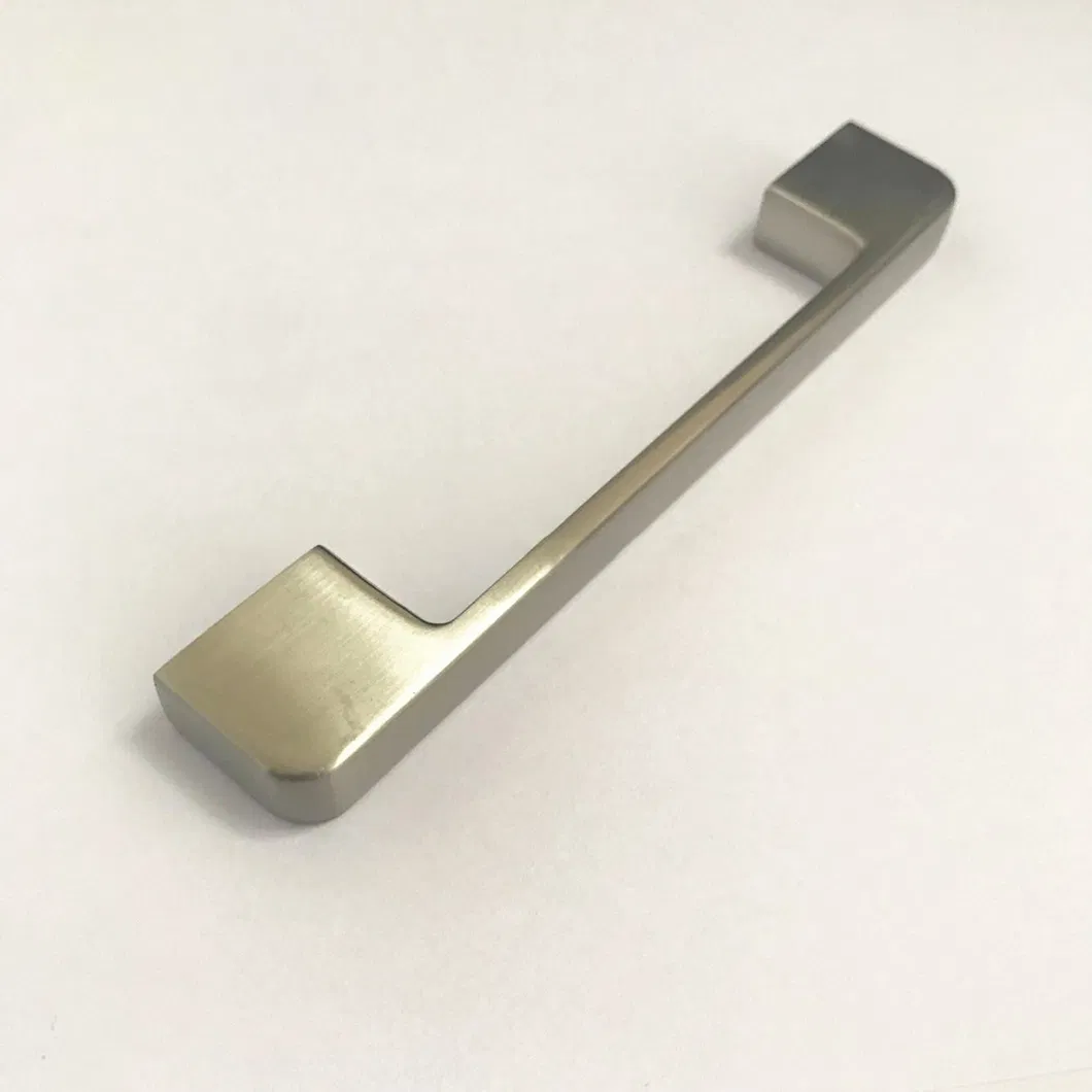 Furniture Hardware Zinc Alloy Kitchen Bathroom Brush Nickel Cabinet Pull Handle
