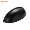 Matt Black Zinc Alloy C. C 76mm Drawer Cabinet Handles Cup Handle