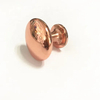Round 29mm Diameter Furniture Rose Gold Cabinet Dresser Drawer Mushroom Knob