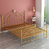 Bedroom Furniture Lit Complet Wrought Iron Bed Metal Platform Bed Frame