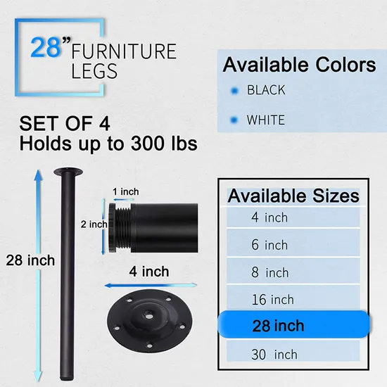 Wholesale Furniture Coffee Dining Table Legs