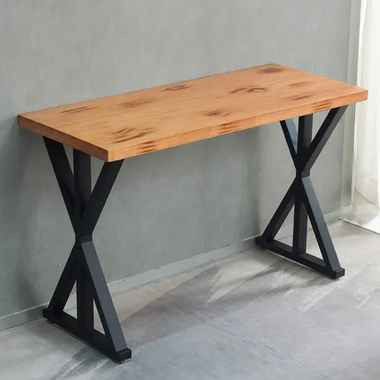 Manufacturer Modern U-Shape Golden Metal Dining Table Legs