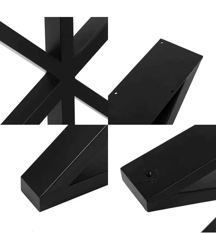 Manufacturer Modern U-Shape Golden Metal Dining Table Legs