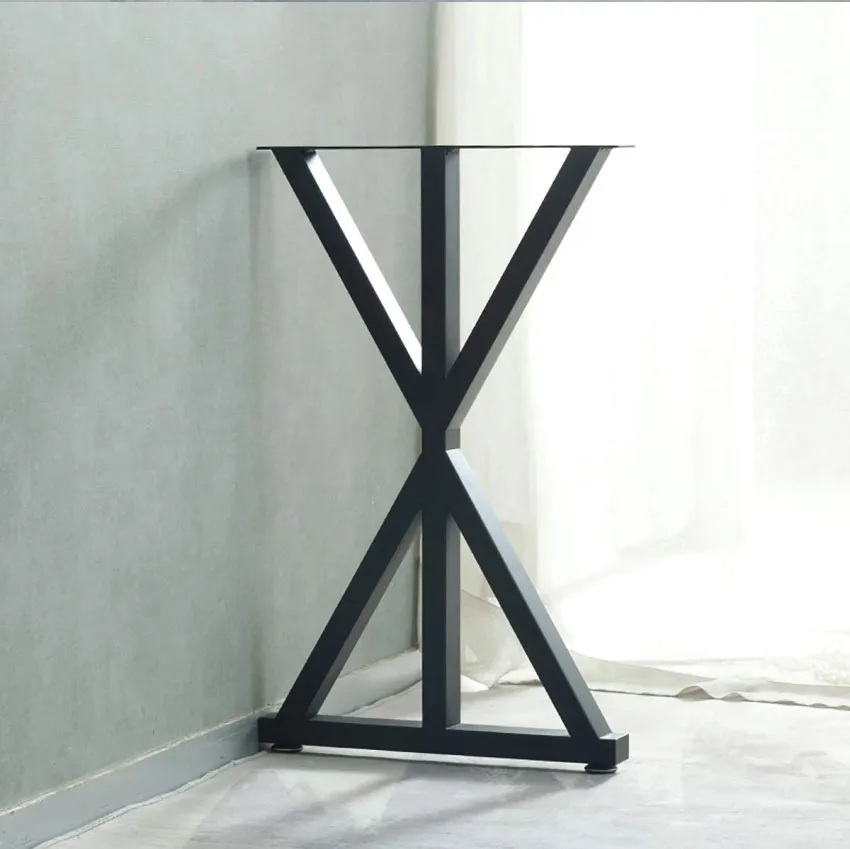 Manufacturer Modern U-Shape Golden Metal Dining Table Legs