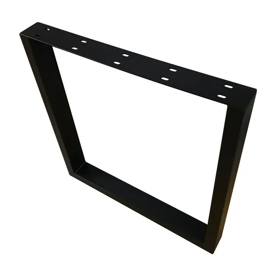 Factory Modern Customized Dining Room Furniture Square Metal Iron Table Leg