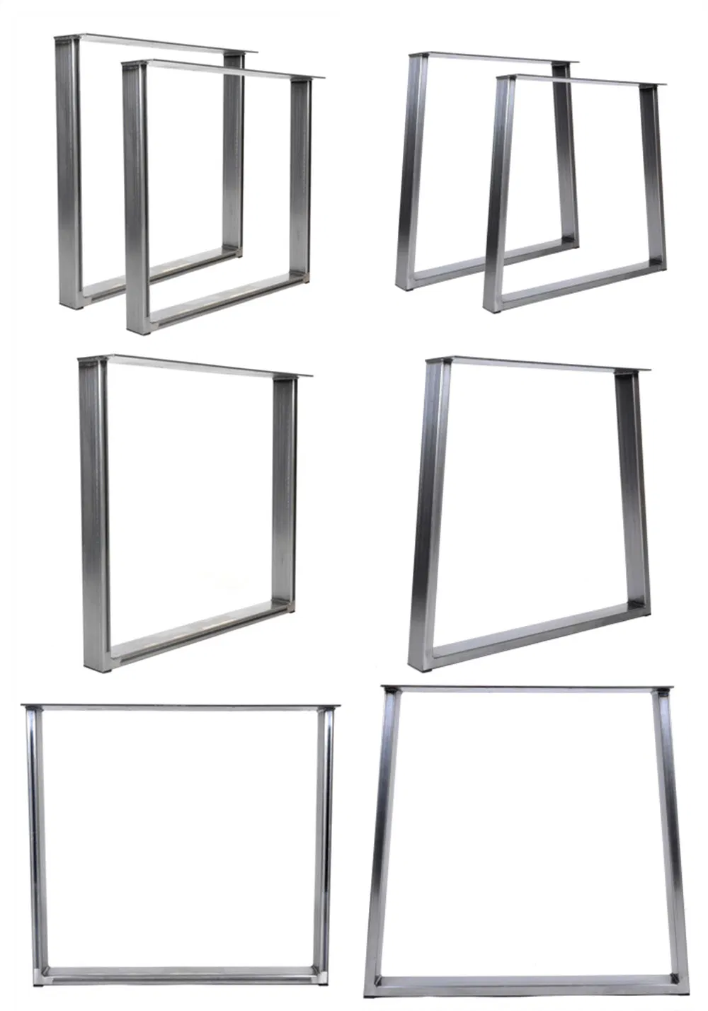 Heavy Duty Furniture Feet Frame Stainless Steel Dining Table Legs