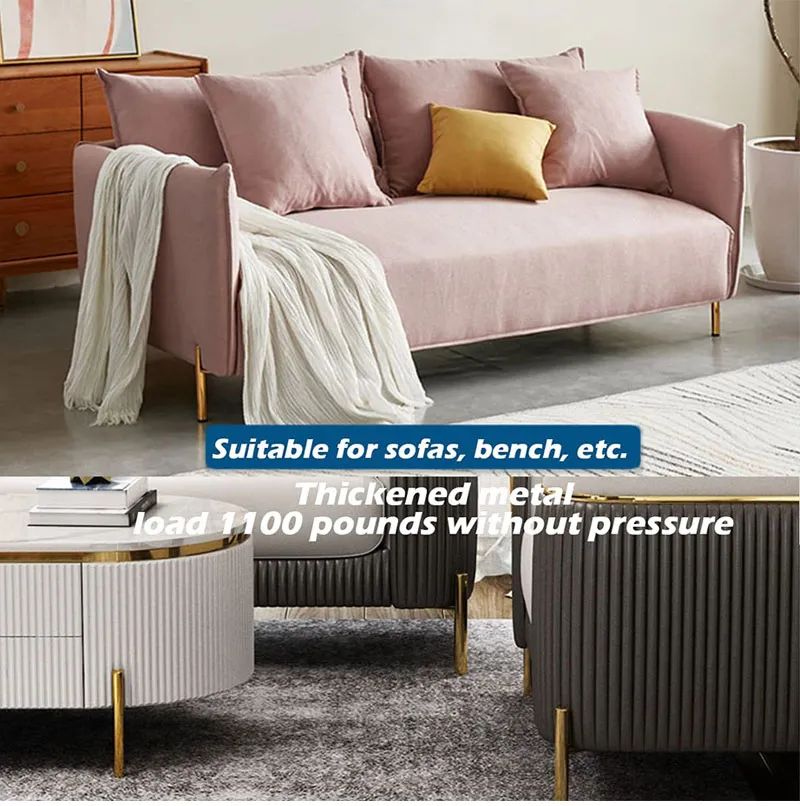 Hot Sale Furniture Feet Industrial Style Chrome Table Sofa Legs