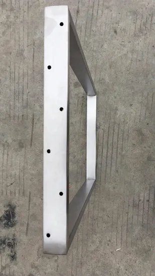 Factory Modern Furniture Industrial Stainless Steel Chrome Square Desk Table Legs