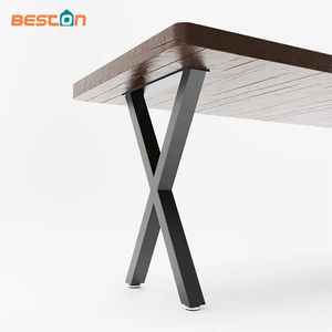 Furniture Leg Metal X Shape Steel Manufacturer Modern Table Legs
