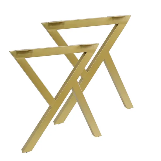 Furniture Office Dining Desk Square Metal Modern Luxury Table Legs